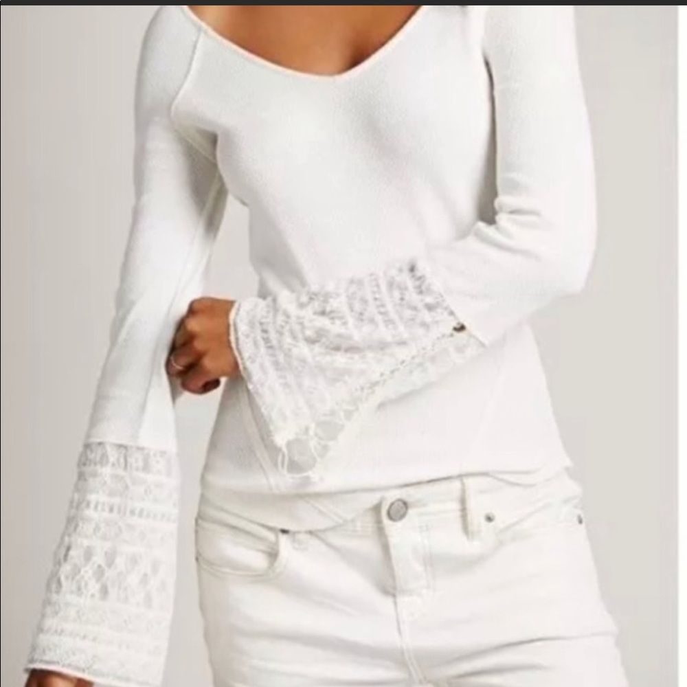 Free People Juliet Cuff Thermal Top